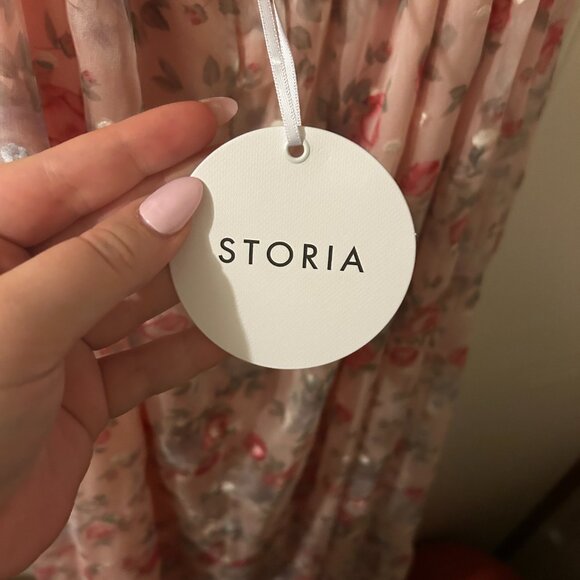 Pink Floral Ruffle Maxi Dress - Picture 4 of 4